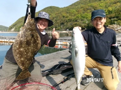 由良海つり公園&釣堀ランドの2024年4月17日(水)1枚目の写真