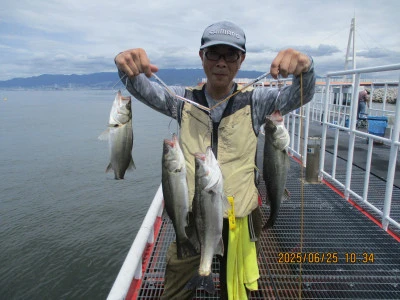 尼崎市立魚つり公園の2025年6月25日(水)1枚目の写真