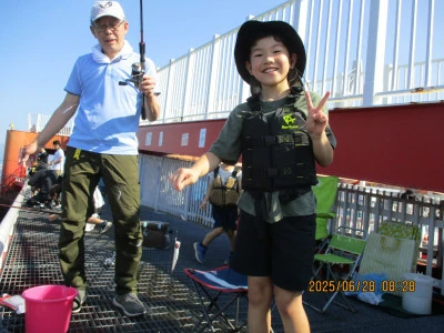 尼崎市立魚つり公園の2025年6月28日(土)1枚目の写真