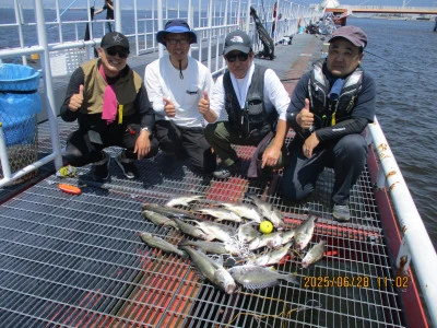 尼崎市立魚つり公園の2025年6月28日(土)3枚目の写真