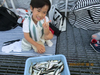 尼崎市立魚つり公園の2025年7月7日(月)1枚目の写真