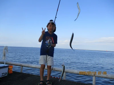 尼崎市立魚つり公園の2025年7月12日(土)1枚目の写真