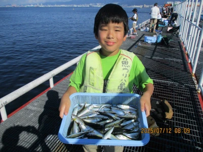 尼崎市立魚つり公園の2025年7月12日(土)2枚目の写真