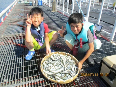 尼崎市立魚つり公園の2025年7月13日(日)1枚目の写真