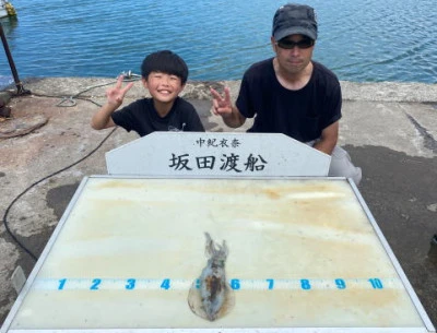 坂田渡船の2025年7月12日(土)1枚目の写真