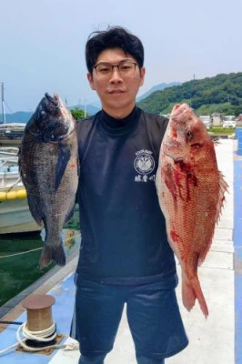 瀬渡し 浜栄丸の2025年7月16日(水)2枚目の写真