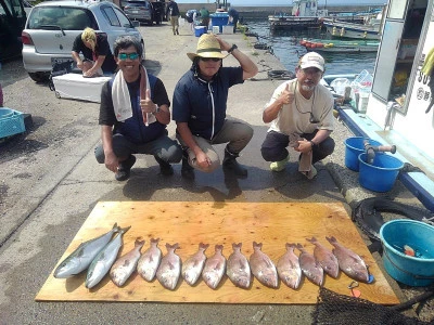 海上つり堀まるやの2026年8月10日(月)1枚目の写真