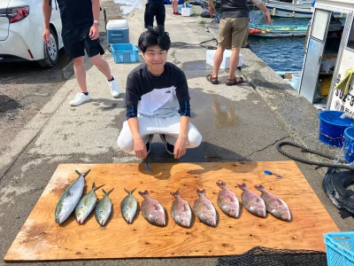 海上つり堀まるやの2026年8月15日(土)1枚目の写真