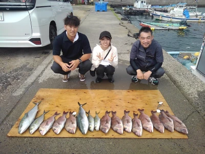 海上つり堀まるやの2026年8月29日(土)1枚目の写真