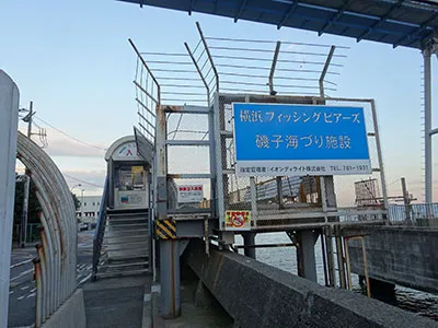 横浜フィッシングピアーズ・磯子海釣り施設