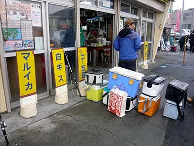 1日の流れ■お車での来店～荷卸し