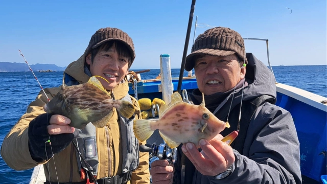 なるほど！沖釣りマスター 30 徳島県阿南エリアのカワハギ
