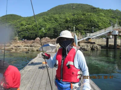 由良海つり公園&釣堀ランドの2021年5月31日(月)3枚目の写真