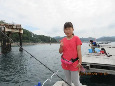 由良海つり公園&釣堀ランドの2021年6月20日(日)2枚目の写真